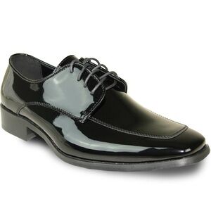 Vangelo Shiny Men’s Dress Shoe TUX-3 Black Patent Tuxedo Formal  Sz 11.5W